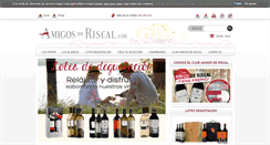 Desktop Screenshot of amigosderiscal.com