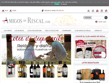 Tablet Screenshot of amigosderiscal.com